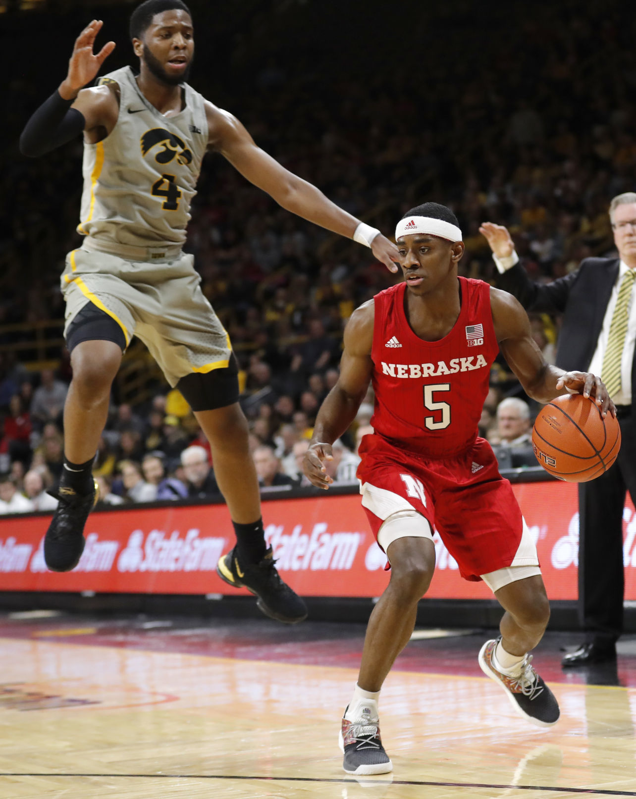 Nebraska Iowa Basketball